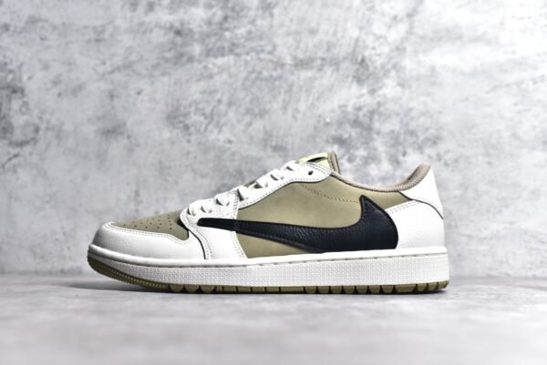 Travis Scott x Jordan Air Jordan 1 Low Golf   Scott Neutral Olive    FZ3124-200
