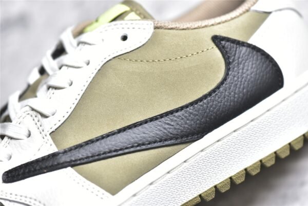 Travis Scott x Jordan Air Jordan 1 Low Golf   Scott Neutral Olive    FZ3124-200 - Image 11