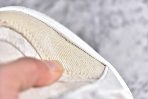 Louis Vuitton LV Trainer Beige White Monogram Denim    1AC689 - Image 18