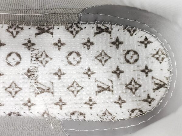 Louis Vuitton LV Trainer Black Grey Crystal    1AA6PR - Image 3