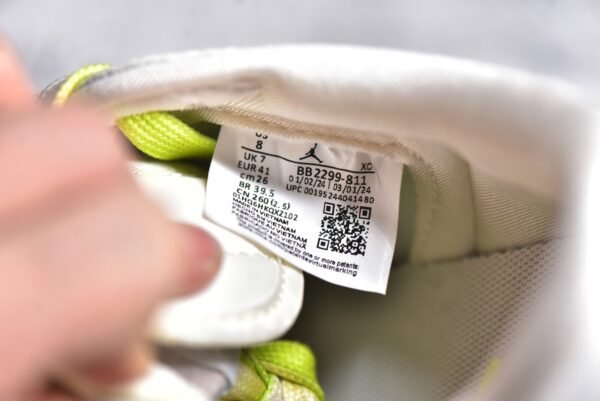 Travis Scott x Air Jordan AJ1 Low TS Supreme White Yellow Customization    BB2299-811 - Image 16