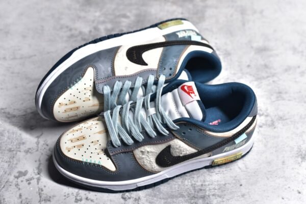 Nike Dunk Low Panda prank, Age of Navigation, Milan Black    DD1391-400 - Image 7