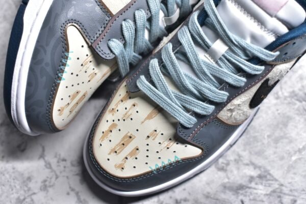 Nike Dunk Low Panda prank, Age of Navigation, Milan Black    DD1391-400 - Image 8