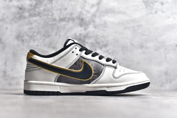Nike Dunk Low Black Wukong Series - White Grey Black Hook     LW1818-106 - Image 3