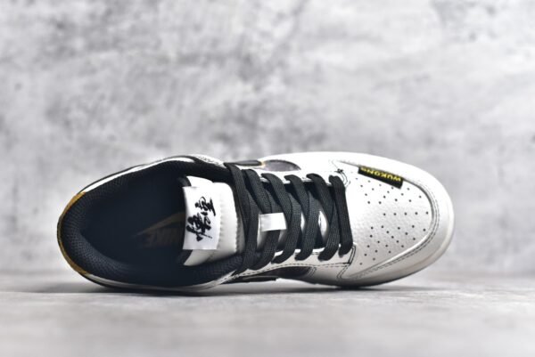 Nike Dunk Low Black Wukong Series - White Grey Black Hook     LW1818-106 - Image 4