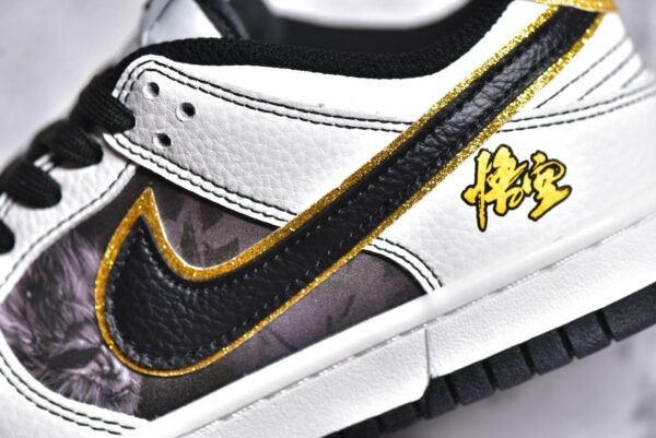 Nike Dunk Low Black Wukong Series - White Grey Black Hook     LW1818-106 - Image 12