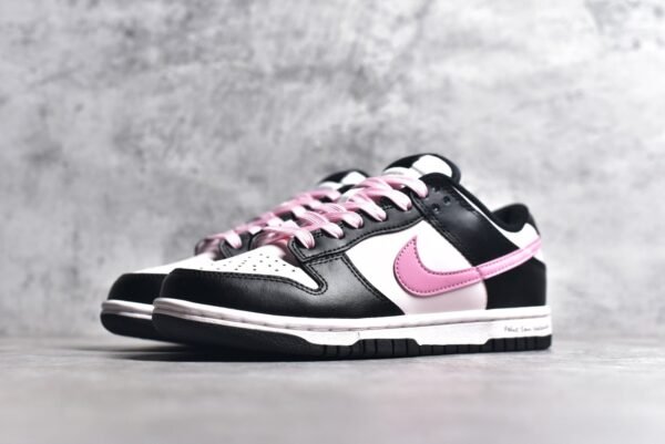 Nike Dunk Low Black Pink Steam Puppet Misty Wild Cherry Blossoms    CW1590-100 - Image 2