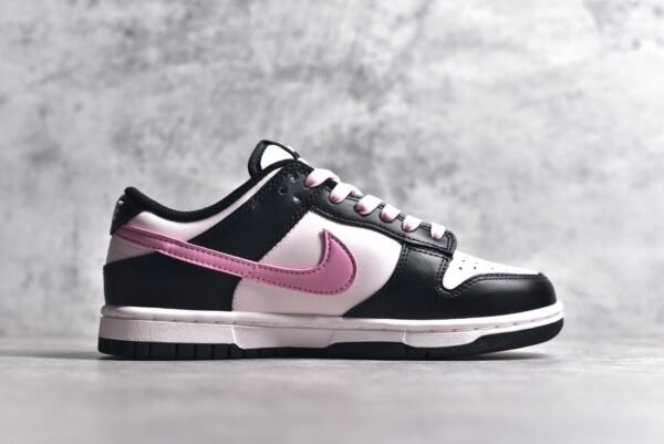 Nike Dunk Low Black Pink Steam Puppet Misty Wild Cherry Blossoms    CW1590-100 - Image 3