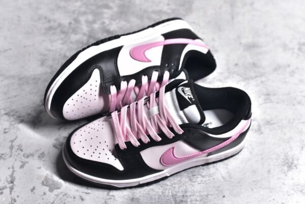 Nike Dunk Low Black Pink Steam Puppet Misty Wild Cherry Blossoms    CW1590-100 - Image 7