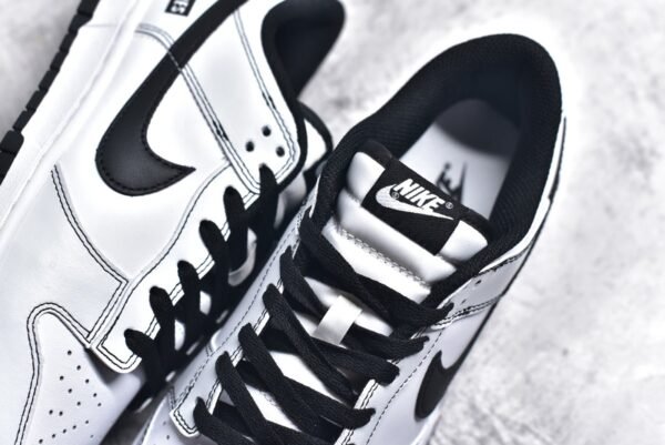 Nike Dunk Low NO.205 Line Panda White Black    DD1391-100 - Image 7