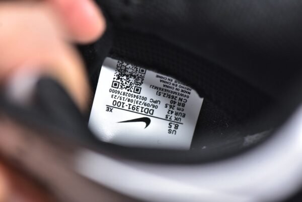 Nike Dunk Low NO.205 Line Panda White Black    DD1391-100 - Image 16
