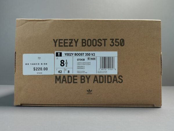 Adidas Yeezy Boost 350 V2 “Light＂  GY3438 - Image 9