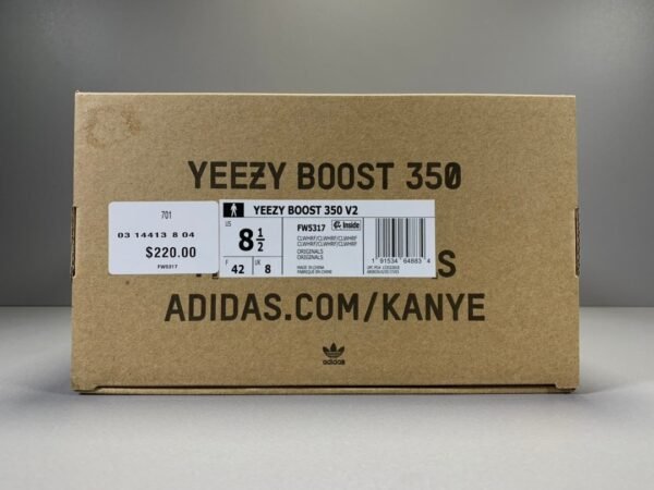 Adidas Yeezy Boost 350 V2 “CLWHRF”  FW5317 - Image 10