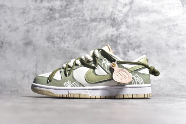 Nike Dunk Low Chinese style tea gift box, Gongting Longjing tea    DV0831-003