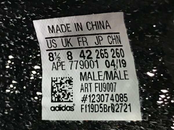 Adidas Yeezy Boost 350 V2 “BLACK STATIC”   FU9007 - Image 9