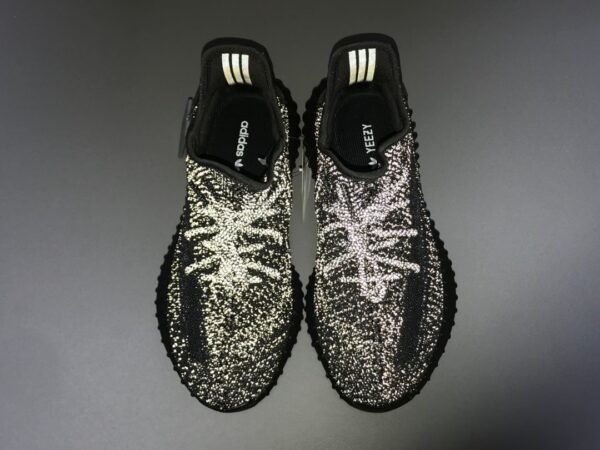Adidas Yeezy Boost 350 V2 “BLACK STATIC”   FU9007 - Image 11