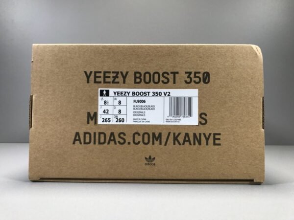 Adidas Yeezy Boost 350 V2 “BLACK”   FU9006 - Image 10