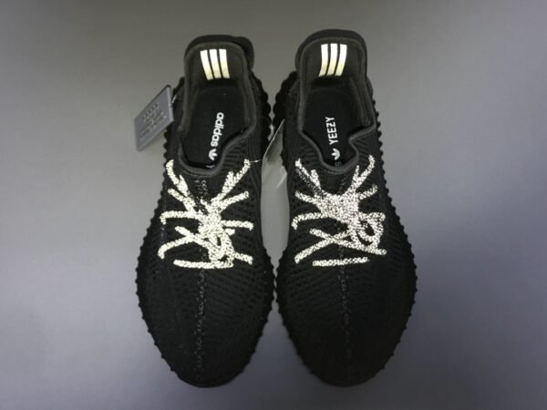 Adidas Yeezy Boost 350 V2 “BLACK”   FU9006 - Image 12