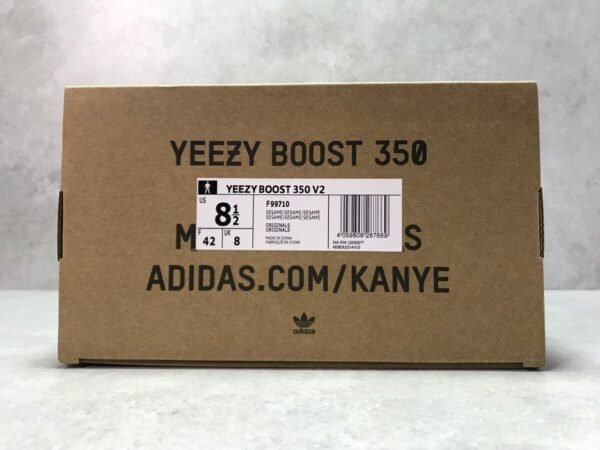 adidas yeezy 350 V2 boost  Sesame  F99710 - Image 9