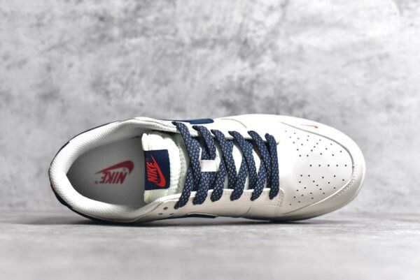 Nike Dunk Low x Supreme Parisian Family Collaboration - Mi Bai Blue Canvas    XX2025-310 - Image 4