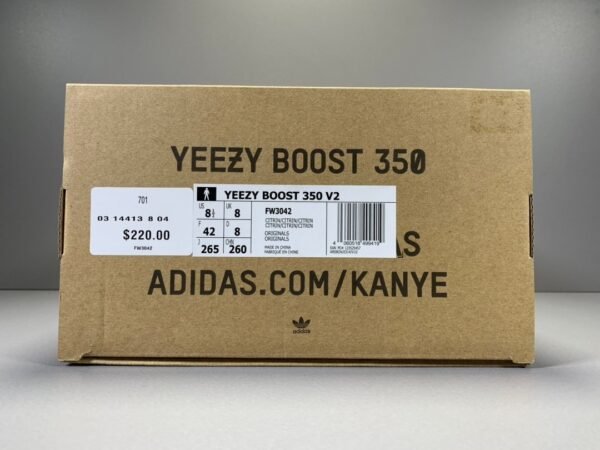 Adidas Yeezy Boost 350 V2 “CITRIN”   FW3042 - Image 9