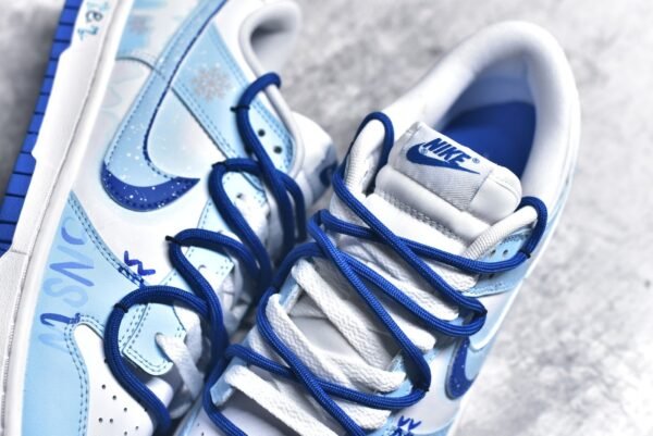 Nike Dunk Low Deconstructing the Winter Has Arrived in White and Blue    DV0831-104 - Image 9