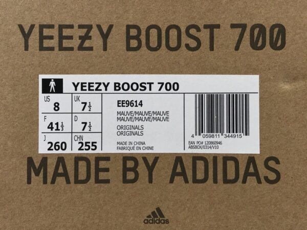Adidas Yeezy 700 MAUVE    EE9614 - Image 17
