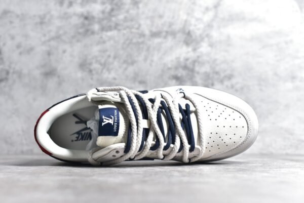 Nike Dunk Low x LV Night light deep blue    FC1688-186 - Image 4