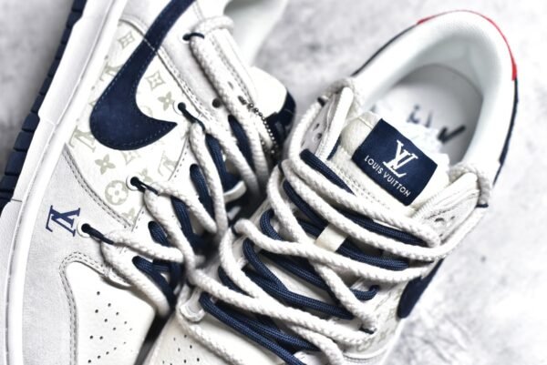 Nike Dunk Low x LV Night light deep blue    FC1688-186 - Image 9