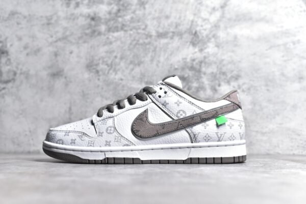 Nike Dunk Low x LV Customized color scheme    LV0526-595
