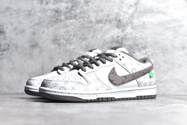 Nike Dunk Low x LV Customized color scheme    LV0526-595 - Image 2