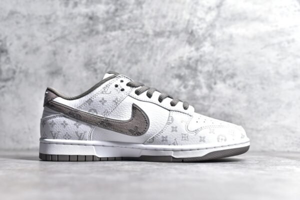 Nike Dunk Low x LV Customized color scheme    LV0526-595 - Image 3
