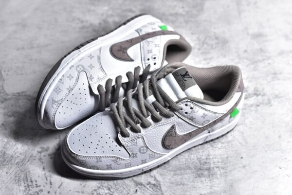 Nike Dunk Low x LV Customized color scheme    LV0526-595 - Image 7