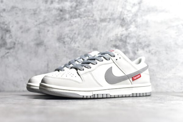 Nike SB Dunk Low x Supreme Co branded item - beige gray    FC1688-145 - Image 2