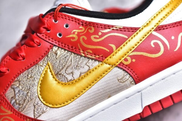 Nike SB Dunk Low Chinese style - Dragon and Phoenix Prosperity Wedding Shoes    FD9762-061 - Image 14