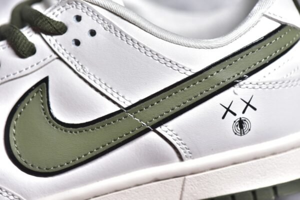 Nike SB Dunk Low KAWS Collaboration - White Green Tick    DD1391-121 - Image 12