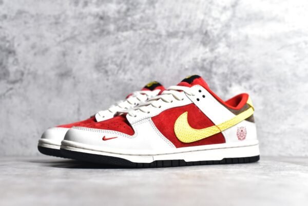 Nike SB Dunk Low Chinese Style - Dragon Year Limited Edition White and Red    FC1688-161 - Image 2