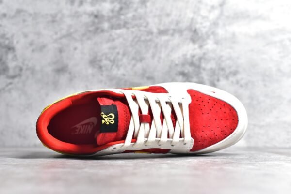 Nike SB Dunk Low Chinese Style - Dragon Year Limited Edition White and Red    FC1688-161 - Image 4