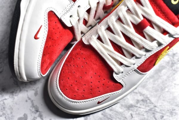 Nike SB Dunk Low Chinese Style - Dragon Year Limited Edition White and Red    FC1688-161 - Image 8