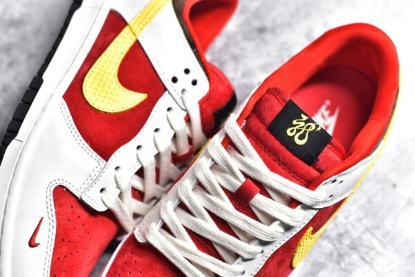 Nike SB Dunk Low Chinese Style - Dragon Year Limited Edition White and Red    FC1688-161 - Image 9