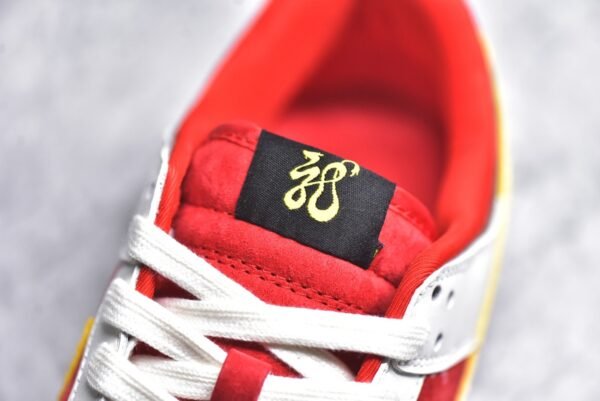 Nike SB Dunk Low Chinese Style - Dragon Year Limited Edition White and Red    FC1688-161 - Image 11