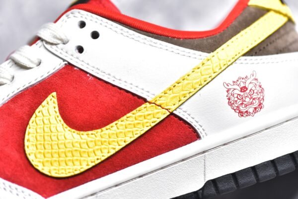 Nike SB Dunk Low Chinese Style - Dragon Year Limited Edition White and Red    FC1688-161 - Image 12