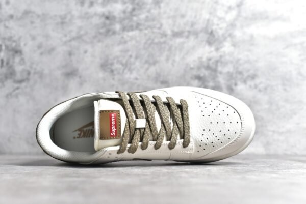 Nike SB Dunk Low x Supreme Rice Brown: The Ultimate Skateboard Shoes    FC1688-143 - Image 4