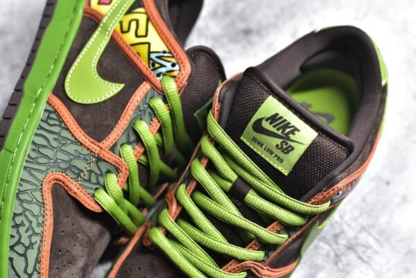 Nike Dunk SB De La Soul Brown green sunflower    789841-332 - Image 9