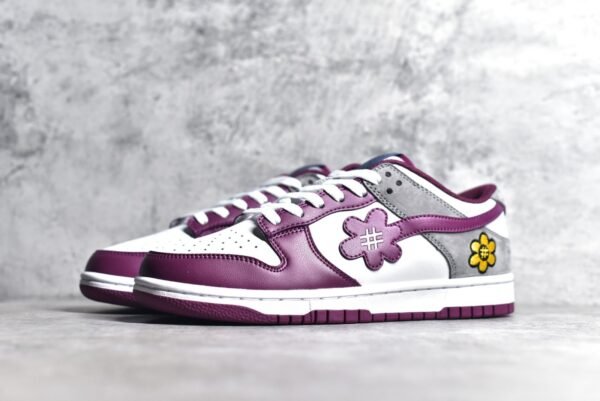 Nike SB Dunk Low Sunflower smiley face purple    DG24440 - Image 2