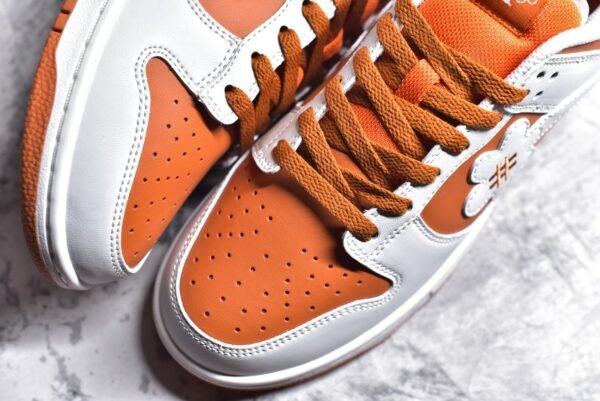 Nike SB Dunk Low Sunflower smiley face white orange    DG24440 - Image 8