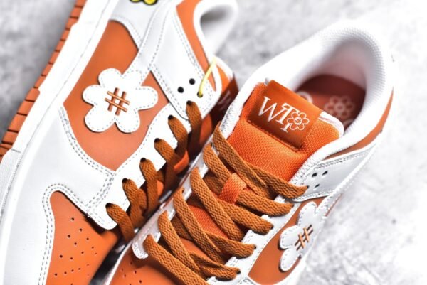 Nike SB Dunk Low Sunflower smiley face white orange    DG24440 - Image 9