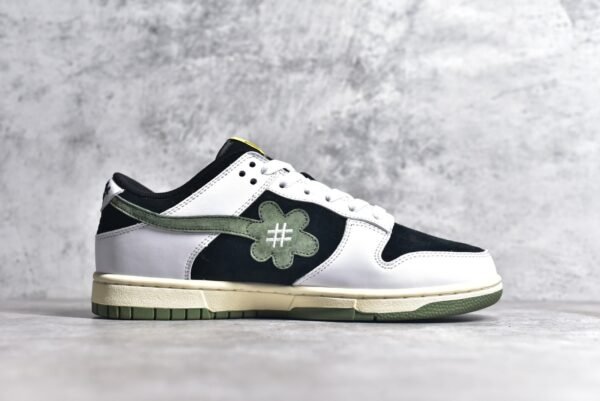 Nike SB Dunk Low Sunflower smiley face black, white, green    DG24440 - Image 3