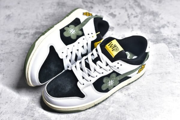 Nike SB Dunk Low Sunflower smiley face black, white, green    DG24440 - Image 7