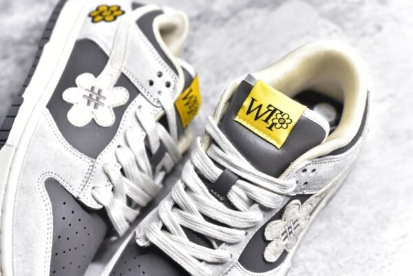 Nike SB Dunk Low Sunflower smiling face gray white    DG24440 - Image 9